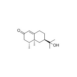 Structure of 20489-50-3 | 11-Hydroxyeremophil-1(10)-en-2-one