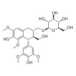 Structure of 162613-63-0 | (-)-Lyoniresinol 9-O-glucoside