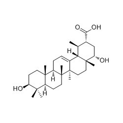 Structure of 123914-32-9 | Triptotriterpenic acid C