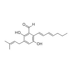Structure of 77102-91-1 | Dihydroauroglaucin