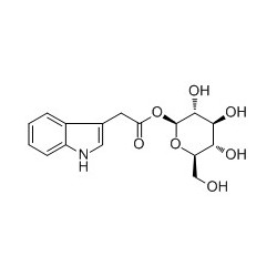 Structure of 19817-95-9 | Indole-3-acetic acid β-D-glucopyranosyl ester