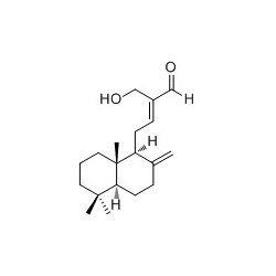 Structure of 114370-19-3 | (E)-14-Hydroxy-15-norlabda-8(17)