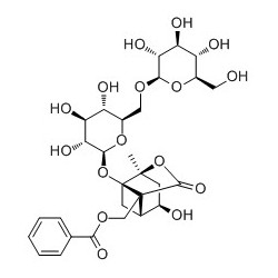 Structure of 1001644-88-7 | 6'-O-Glucopyranosylalbiflorin