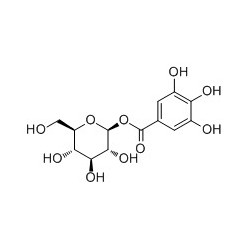 Structure of 13405-60-2 | 1-O-Galloylglucose