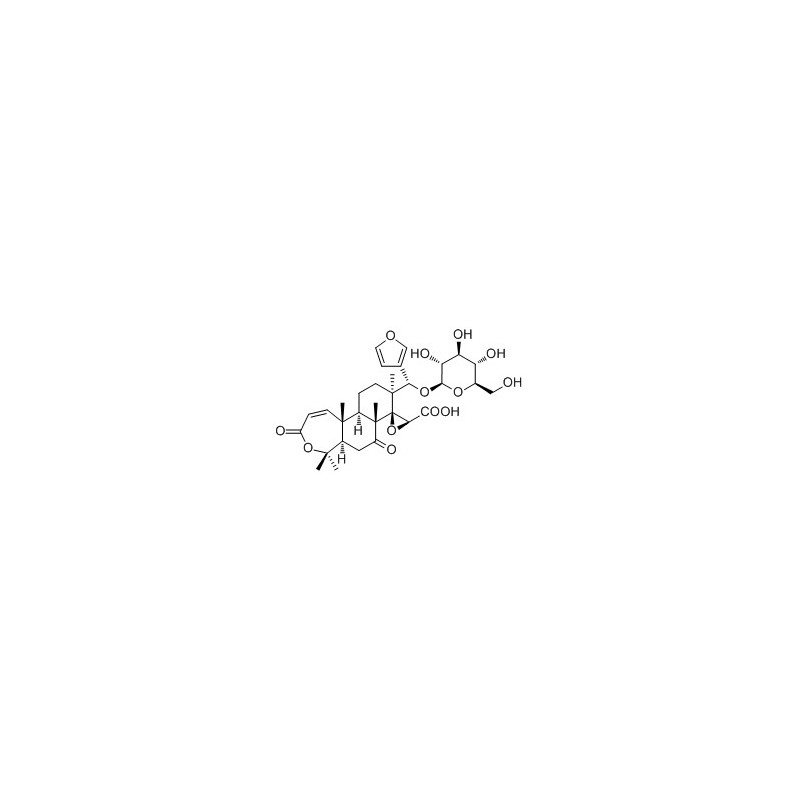 Structure of 123564-64-7 | Obacunone 17-O-glucoside