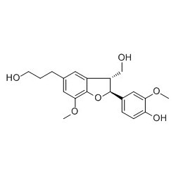 Structure of 85165-02-2 | (±)-Dihydrodehydrodiconiferyl alcohol