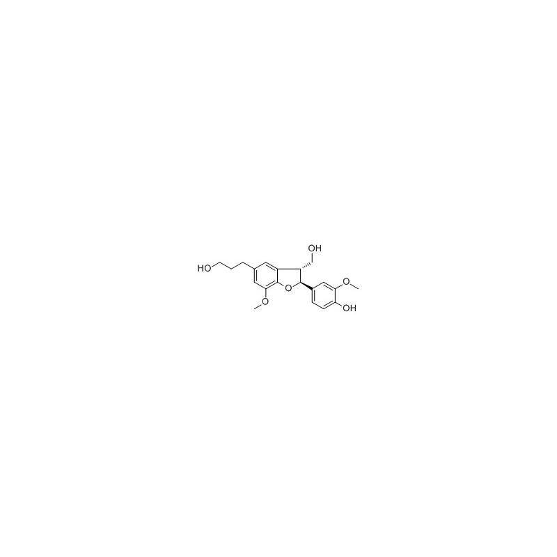 Structure of 85165-02-2 | (±)-Dihydrodehydrodiconiferyl alcohol