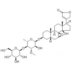 Structure of 114613-60-4 | 4''-O-Glucosyl-17β-deacetyltanghinin