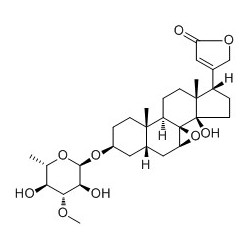 Structure of 111614-46-1 | 17α-Deacetyltanghinin