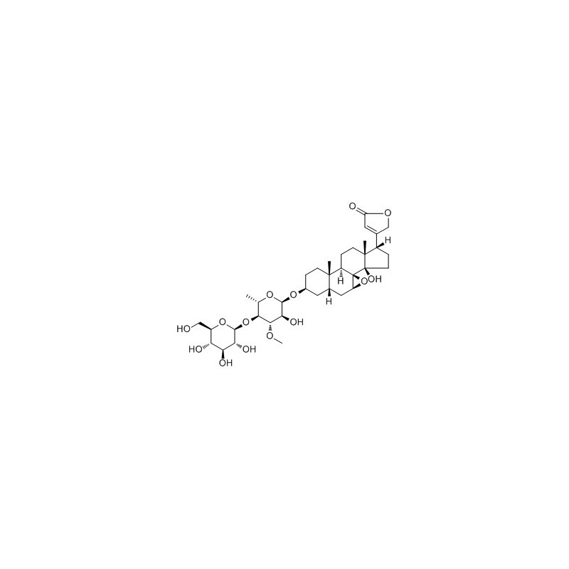 Structure of 114612-75-8 | 4''-O-Glucosyl-17α-deacetyltanghinin