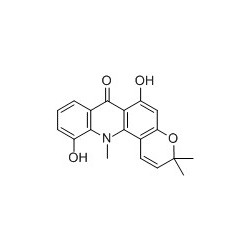 Structure of 27067-70-5 | 5-Hydroxynoracronycine
