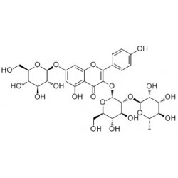 Structure of 78527-48-7 | Kaempferol 3-O-neohesperidoside 7-O-glucoside