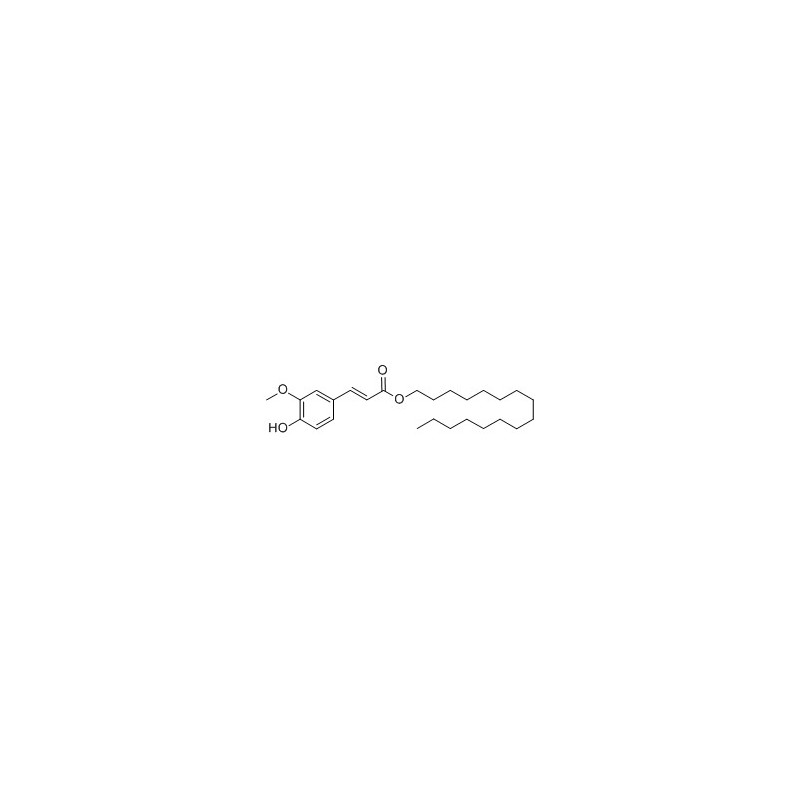 Structure of 158306-36-6 | Hexadecyl (E)-ferulate