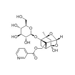 Structure of 1427054-19-0 | Pyridylpaeoniflorin