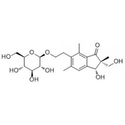 Structure of 61102-11-2 | Pterosin L 2'-O-glucoside