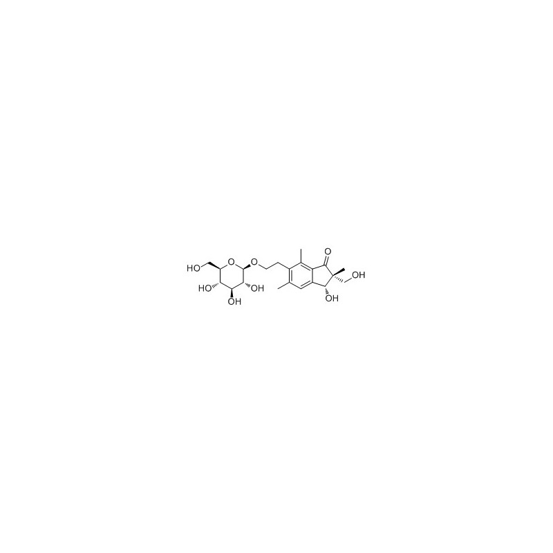 Structure of 61102-11-2 | Pterosin L 2'-O-glucoside