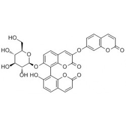 Structure of 2222584-03-2 | Triumbelletin 7-O-glucoside