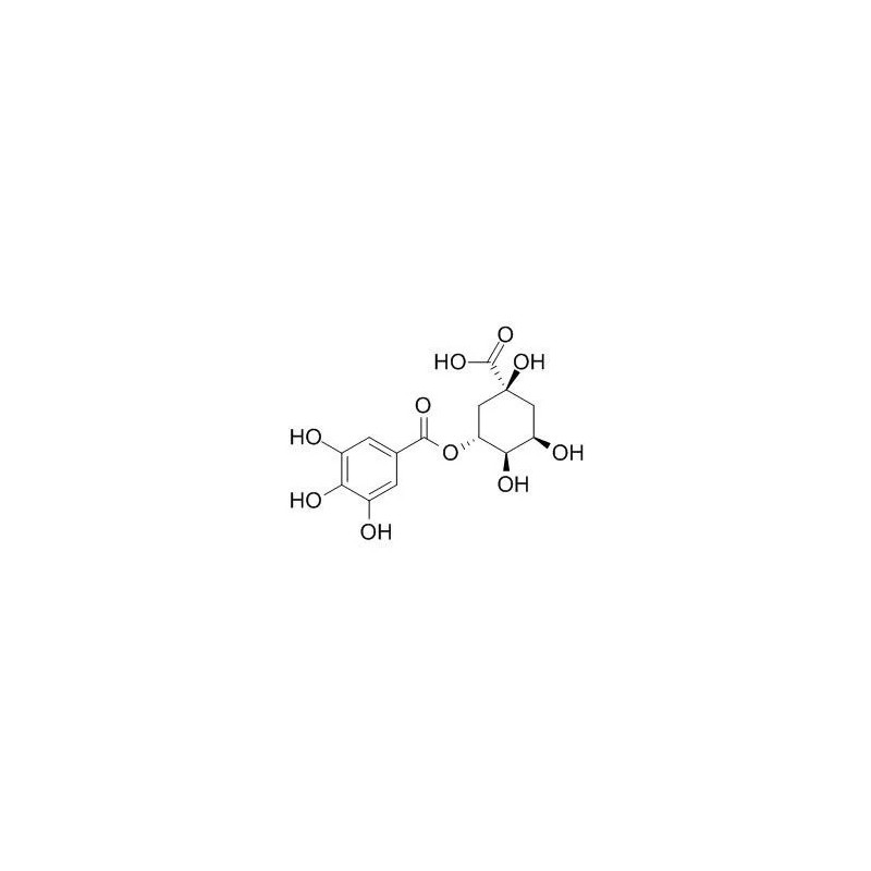 Structure of 17365-11-6 | 3-Galloylquinic acid