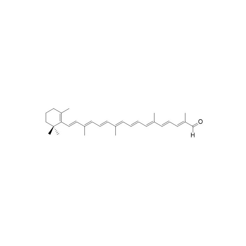 Structure of 1107-26-2 | trans-Beta-Apo-8'-carotenal