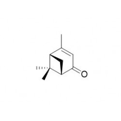 Structure of 1196-01-6 | (-)-Verbenone