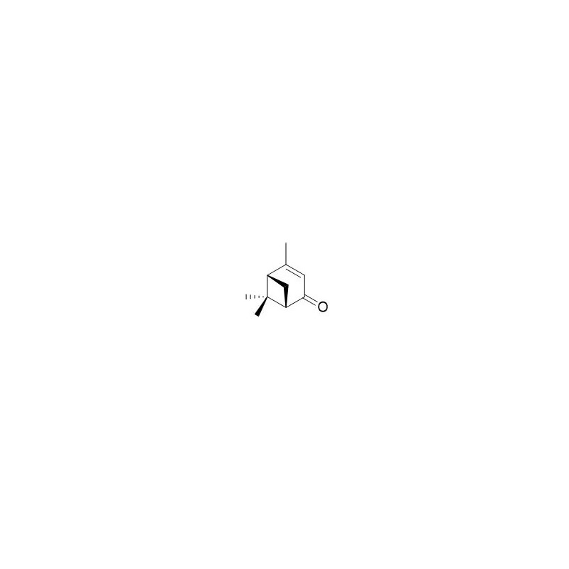 Structure of 1196-01-6 | (-)-Verbenone
