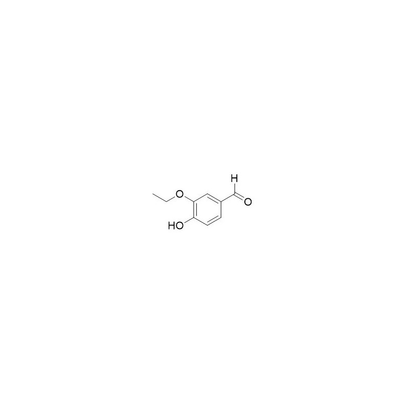 Structure of 121-32-4 | 3-Ethoxy-4-hydroxybenzaldehyde