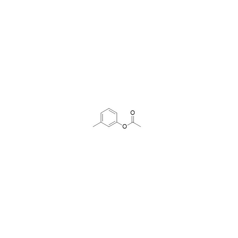 Structure of 122-46-3 | Acetic acid m-cresyl ester