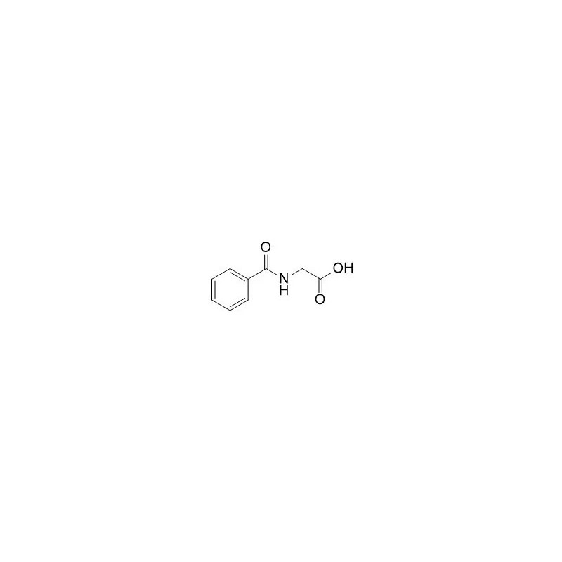 Structure of 495-69-2 | Hippuric acid