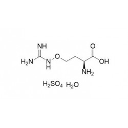 Structure of 2219-31-0 | L-Canavanine sulfate