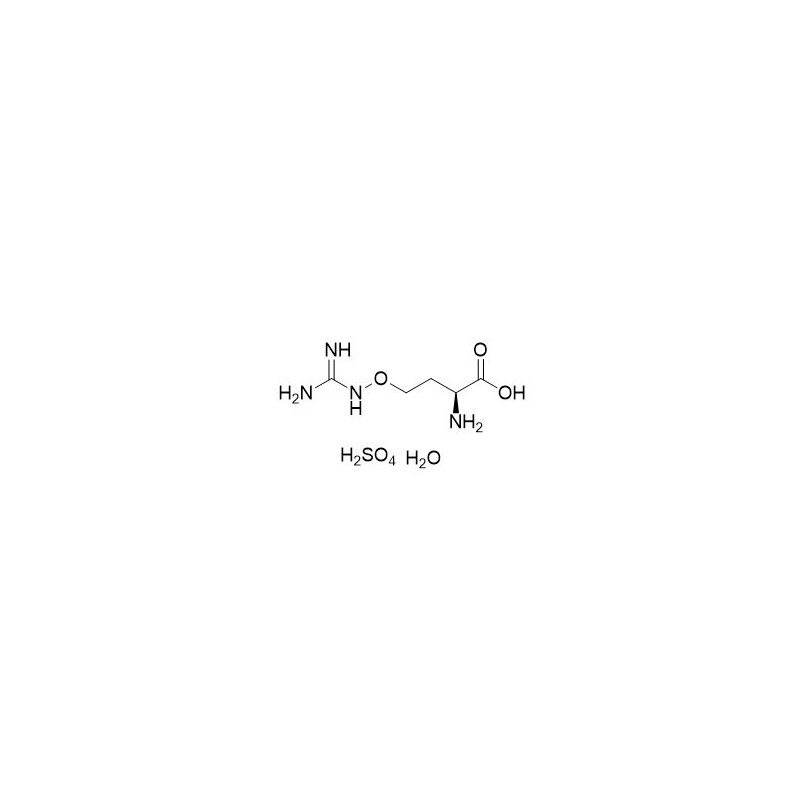 Structure of 2219-31-0 | L-Canavanine sulfate