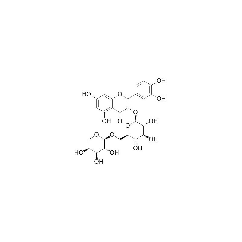 Structure of 23284-18-6 | Peltatoside