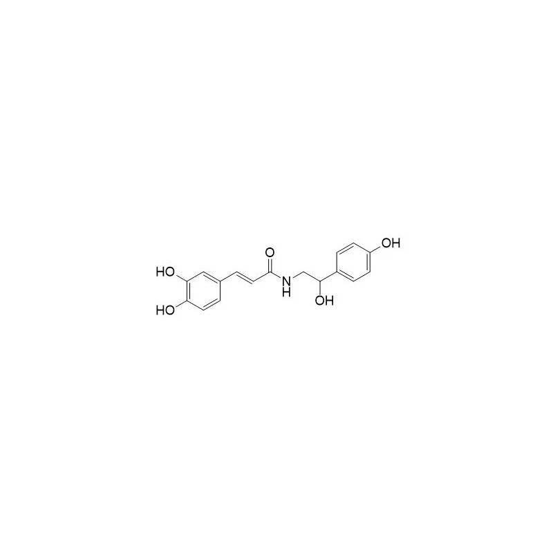 Structure of 1378868-10-0 | N-trans-caffeoyloctopamine