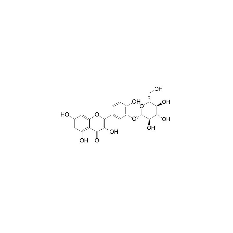 Structure of 19254-30-9 | Quercetin-3'-glucoside