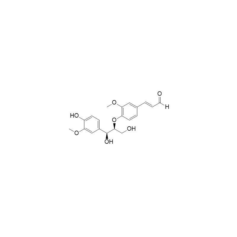 Structure of 650600-33-2 | threo-Guaiacylglycerol-beta-coniferyl aldehyde ether