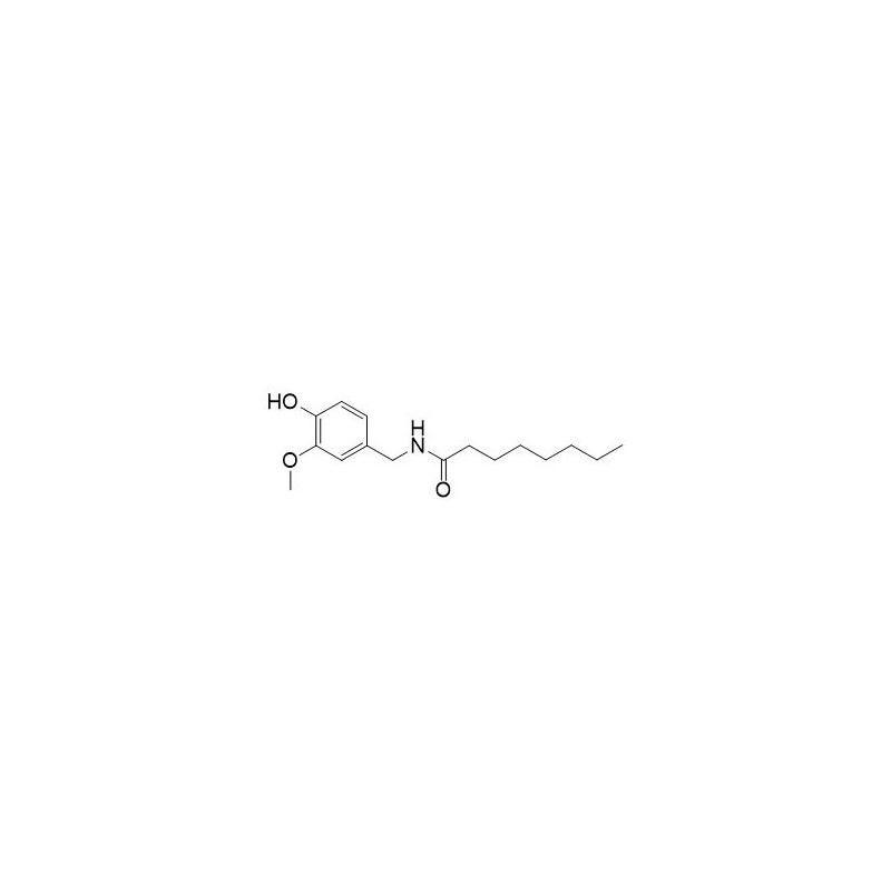 Structure of 58493-47-3 | N-Vanillyloctanamide