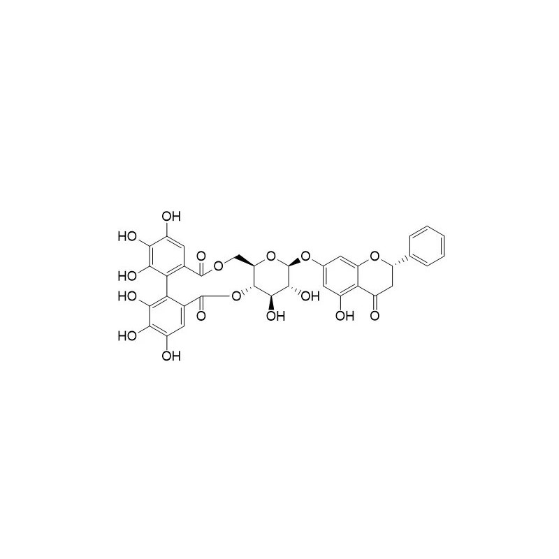 Structure of 1825287-22-6 | Pinocembrin 7-O-(4''