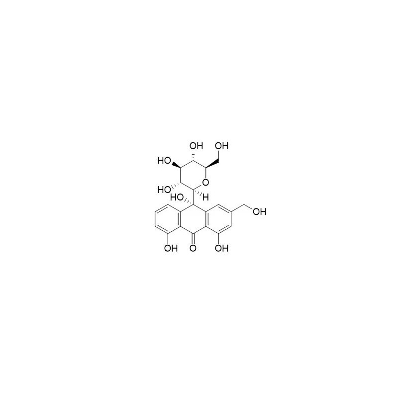 Structure of 134863-92-6 | 10-Hydroxyaloin B