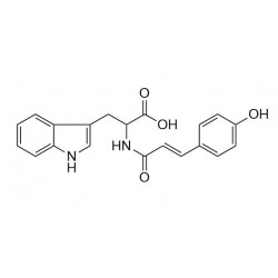 Structure of 171741-93-8 | Na-p-Hydroxycoumaroyltryptophan