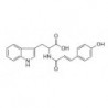 Structure of 171741-93-8 | Na-p-Hydroxycoumaroyltryptophan