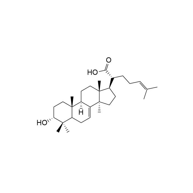 Structure of 82509-40-8 | 3alpha-Hydroxytirucalla-7