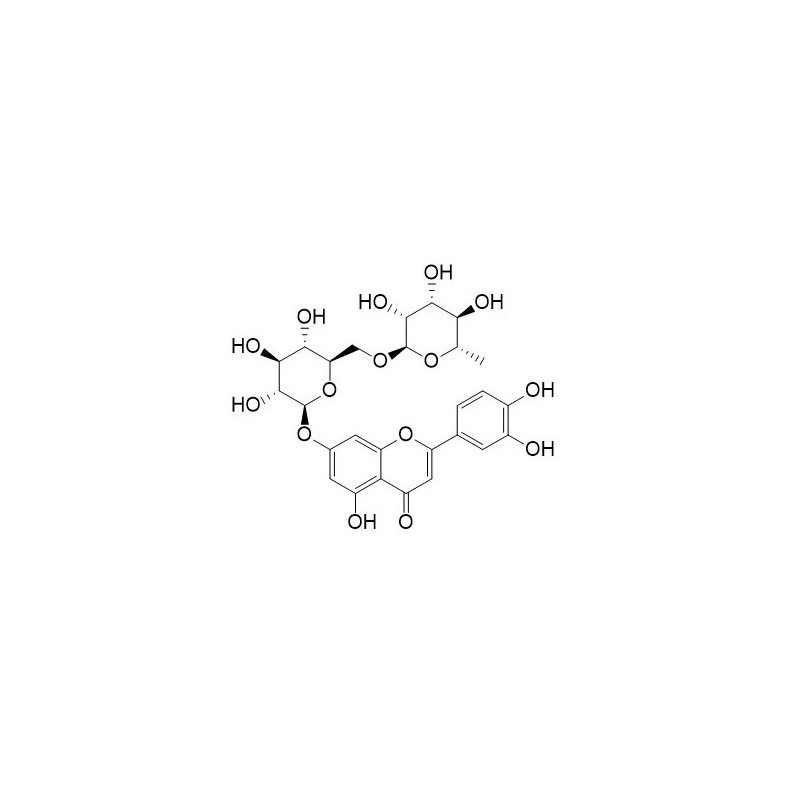 Structure of 20633-84-5 | Luteolin 7-rutinoside