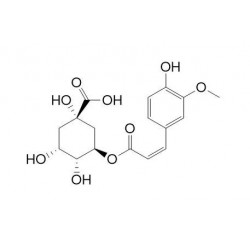 Structure of 89886-27-1 | cis-3-O-Feruloylquinic acid