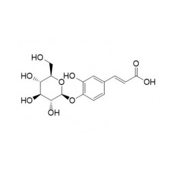Structure of 166735-99-5 | Caffeic acid 4-O-glucoside