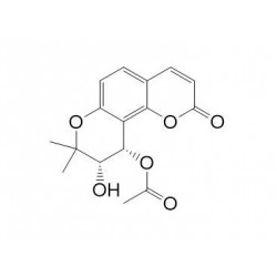 Structure of 152615-15-1 | Qianhucoumarin C
