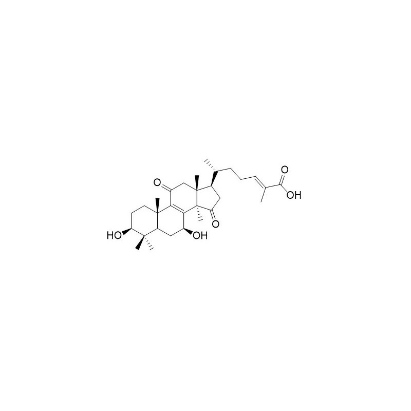 Structure of 217476-76-1 | Ganoderic acid beta