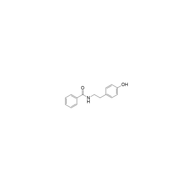 Structure of 41859-54-5 | N-benzoyltyramine