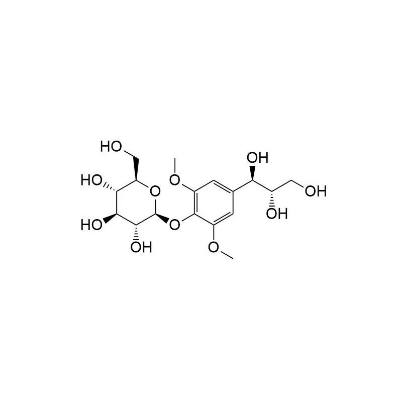 Structure of 942304-07-6 | erythro-1-C-Syringylglycerol 4-O-beta-D-glucopyranoside