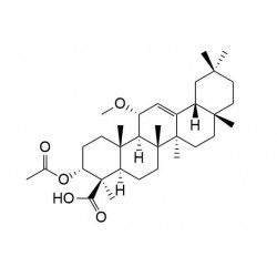 Structure of 1619260-05-7 | 3-O-Acetyl-11-methoxy-alpha-boswellic acid