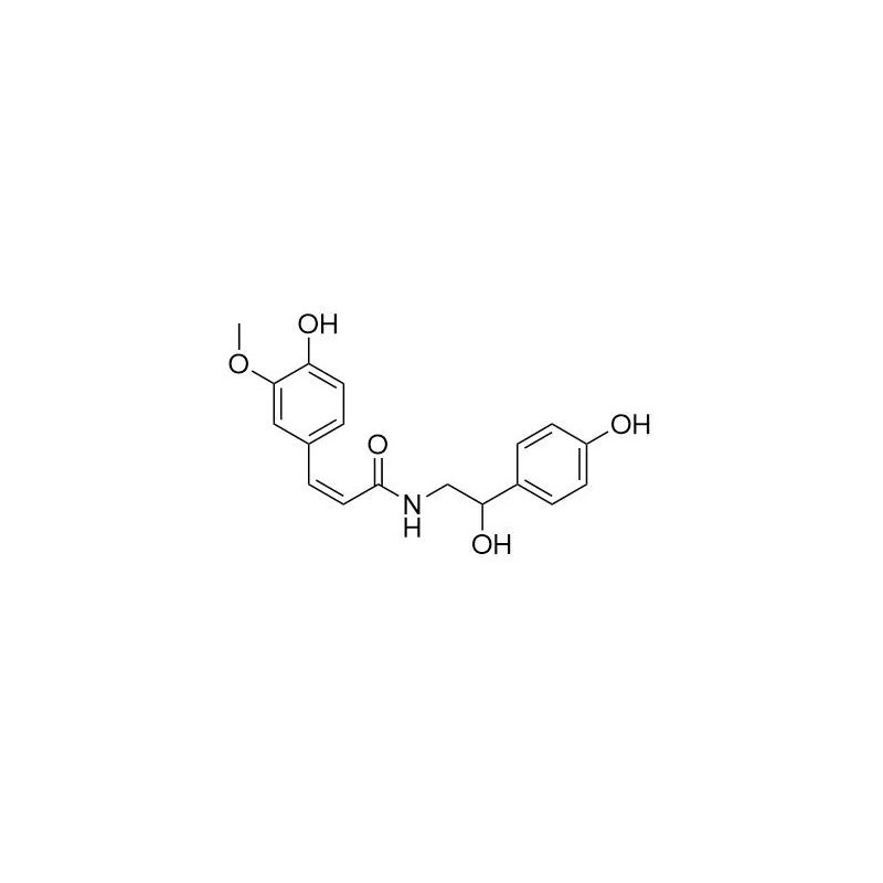Structure of 180050-83-3 | cis-N-Feruloyloctopamine
