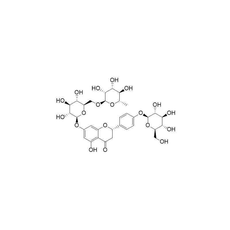 Structure of 17257-22-6 | Narirutin 4'-glucoside